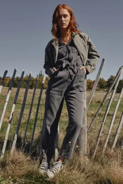 Le Temps des Cerises Veste Unisexe Militarie Kaki-Femme Vestes & Blousons