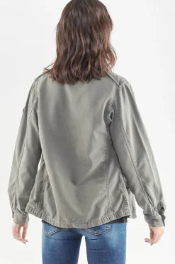 Le Temps des Cerises Veste Unisexe Militarie Kaki-Femme Vestes & Blousons