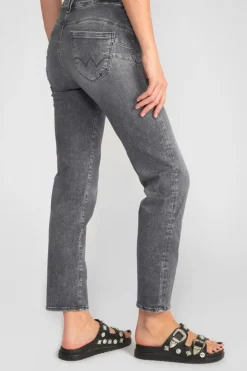 Le Temps des Cerises Vex Pulp Regular Taille Haute 7/8Eme Jeans Gris N°2-Femme Coupe Regular