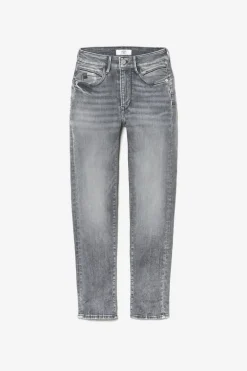 Le Temps des Cerises Vex Pulp Regular Taille Haute 7/8Eme Jeans Gris N°2-Femme Coupe Regular