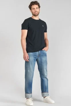 Le Temps des Cerises Vintage 700/20 Regular Jeans Destroy Vintage Bleu N°3-Homme Coupe Regular Confort